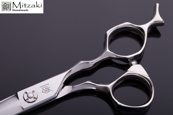 MITZAKI-Sword VK-edition   (6.0 Zoll) ,enorm belastbar,ERGOFORM, PREMIUM Handschliff, perfekte Scliceschere, robuste Scherenblätter aus japanischem V-Stahl, preislich unschlagbar
